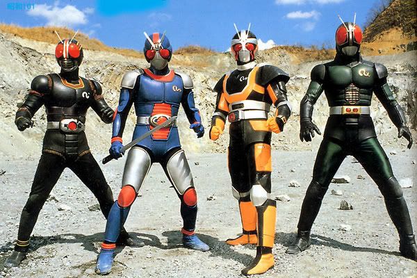 [7 Series Indispensáveis] - Tokusatsu - Kamen Rider Riders-form